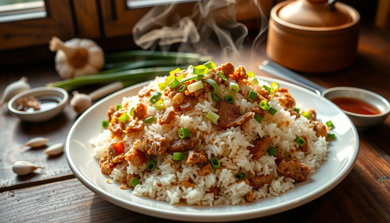 Resep Nasi Goreng Kornet yang Praktis (c) Ilustrasi AI