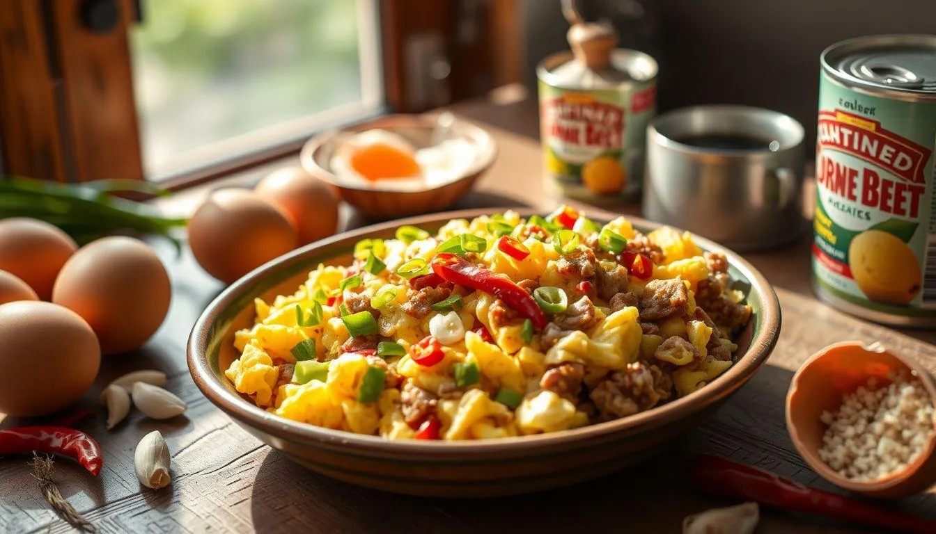 Orak-Arik Telur Kornet untuk Menu Sarapan (c) Ilustrasi AI