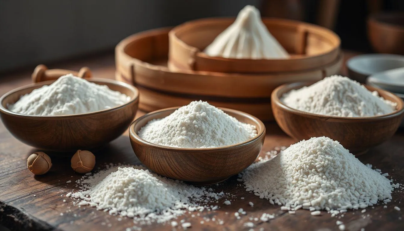 Bahan-Bahan Membuat Kue Keranjang (c) Ilustrasi AI