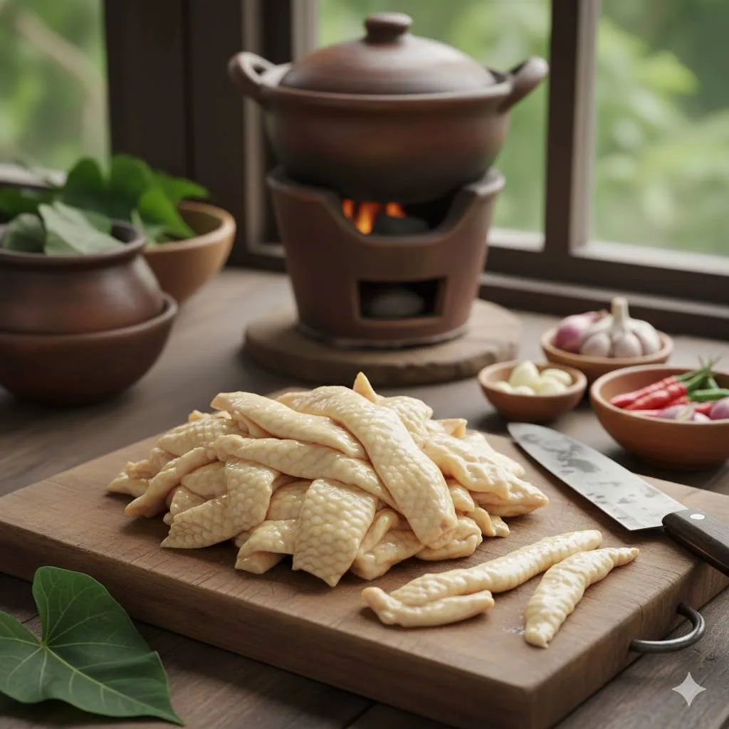 Tips dan Trik Memasak Kulit Ayam yang Sempurna (c) Ilustrasi AI