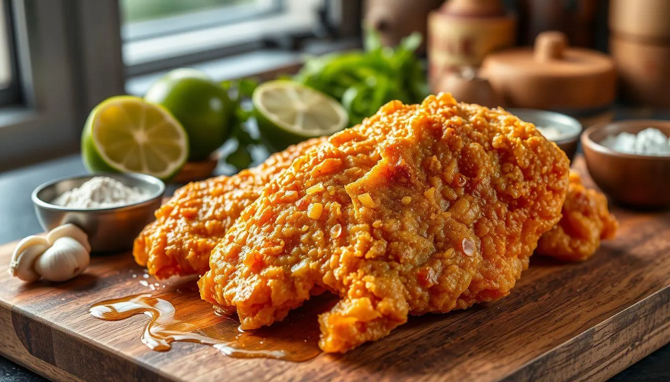 Cara Memasak Kulit Ayam Crispy yang Renyah (c) Ilustrasi AI