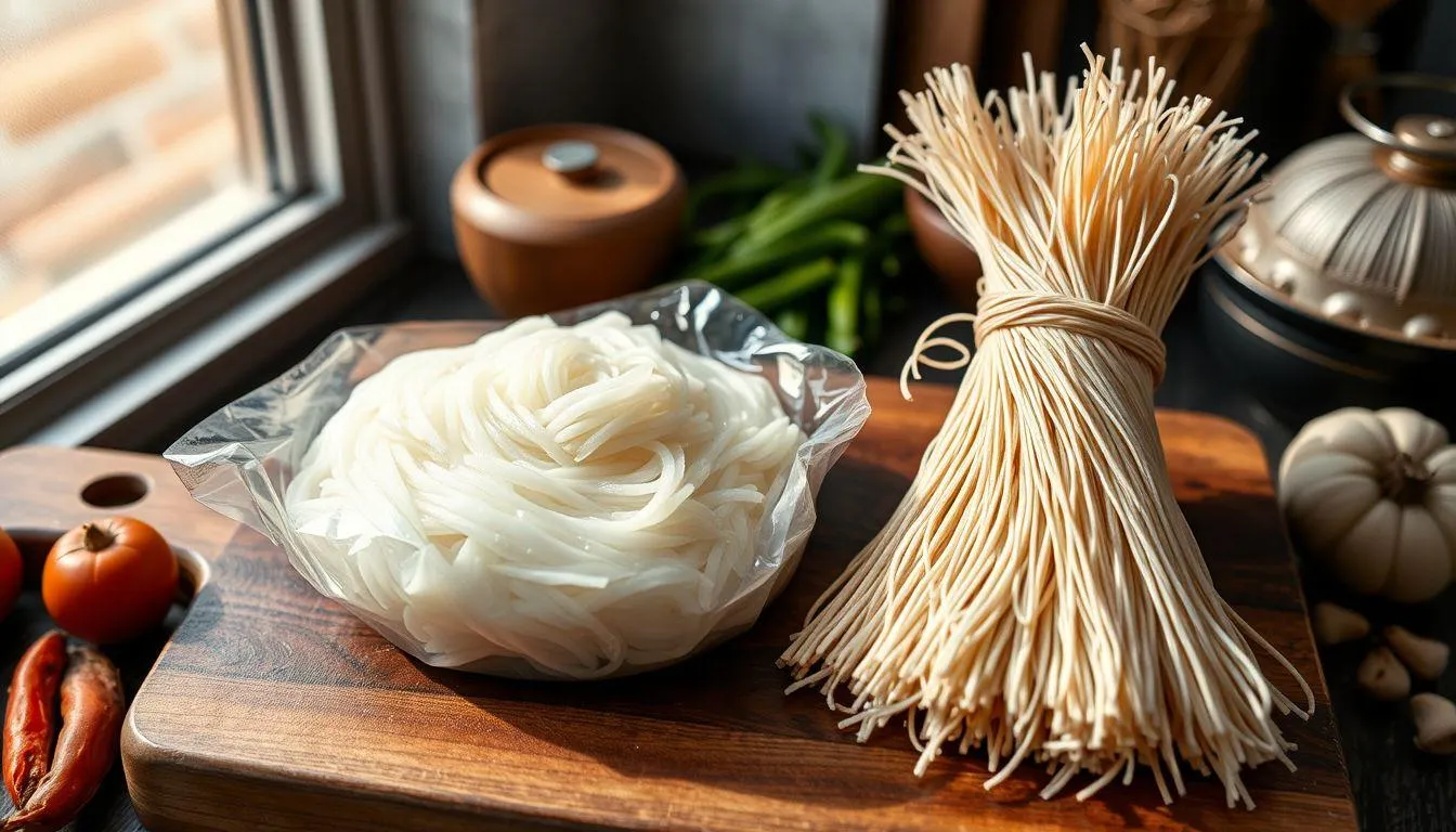 Perbedaan Kwetiau Basah dan Kwetiau Kering (c) Ilustrasi AI