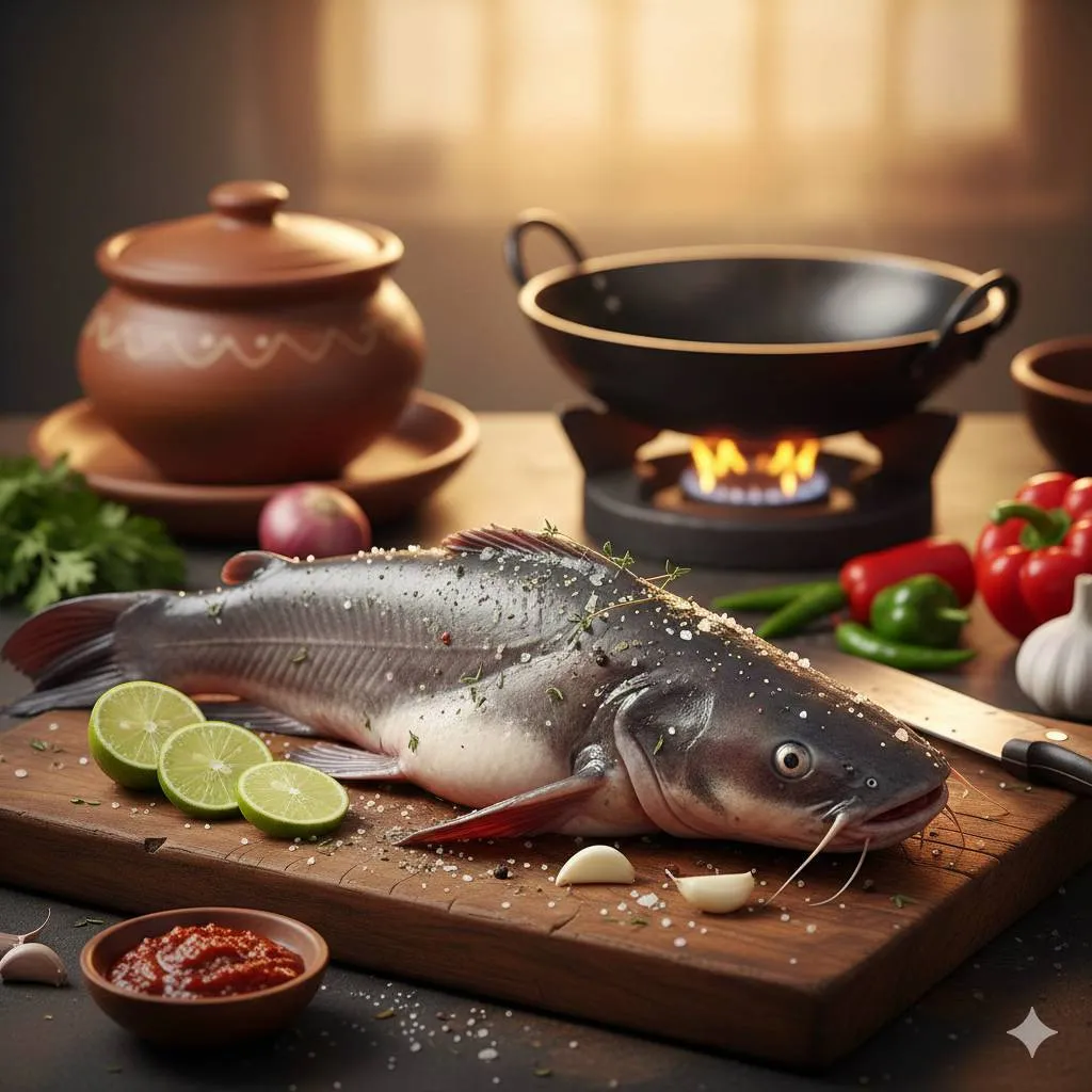 Teknik Menggoreng Lele yang Sempurna (c) Ilustrasi AI