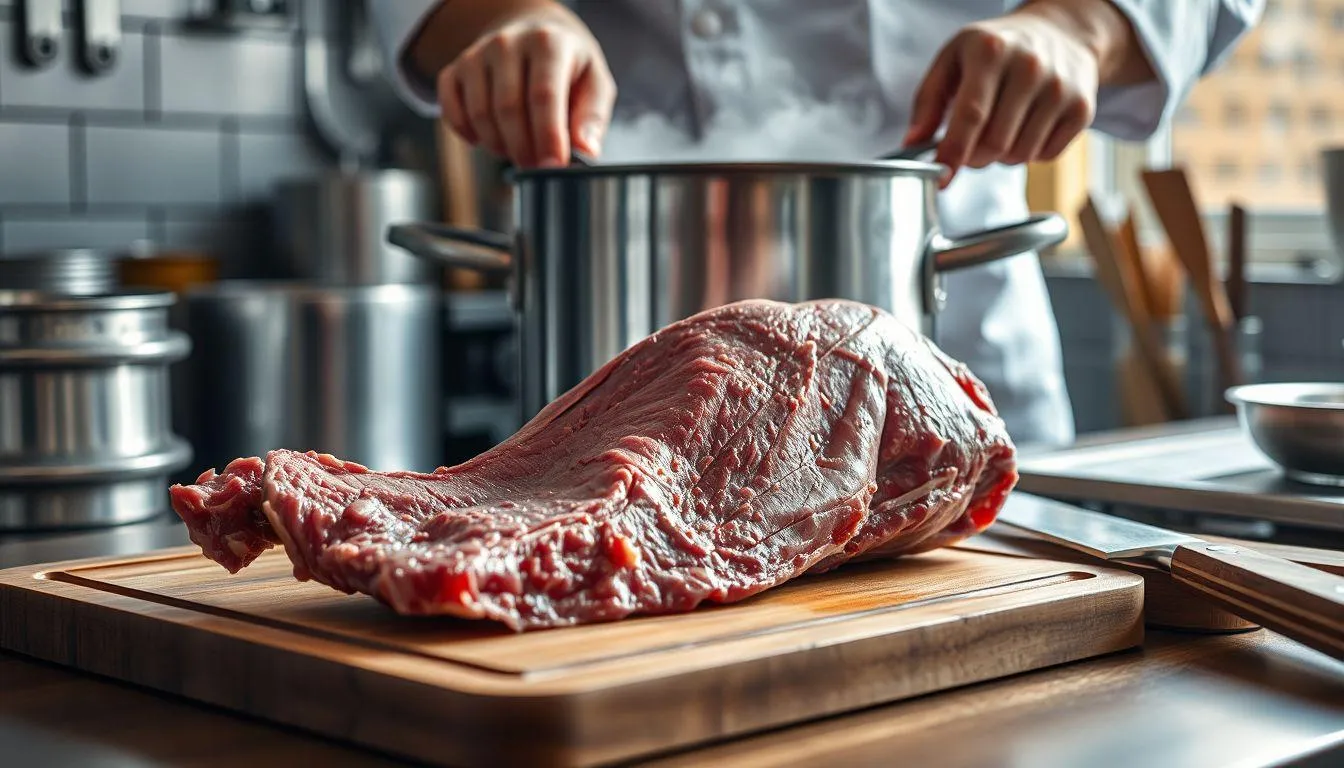 Pengertian dan Persiapan Memasak Lidah Sapi (c) Ilustrasi AI