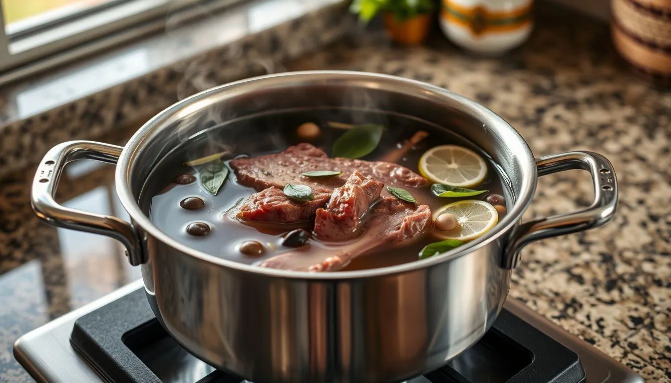 Teknik Merebus Lidah Sapi Agar Empuk (c) Ilustrasi AI