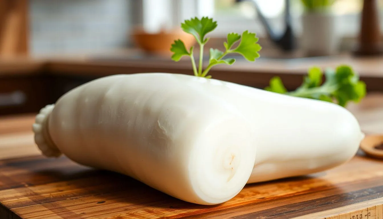 Memilih Lobak Putih yang Tepat (c) Ilustrasi AI