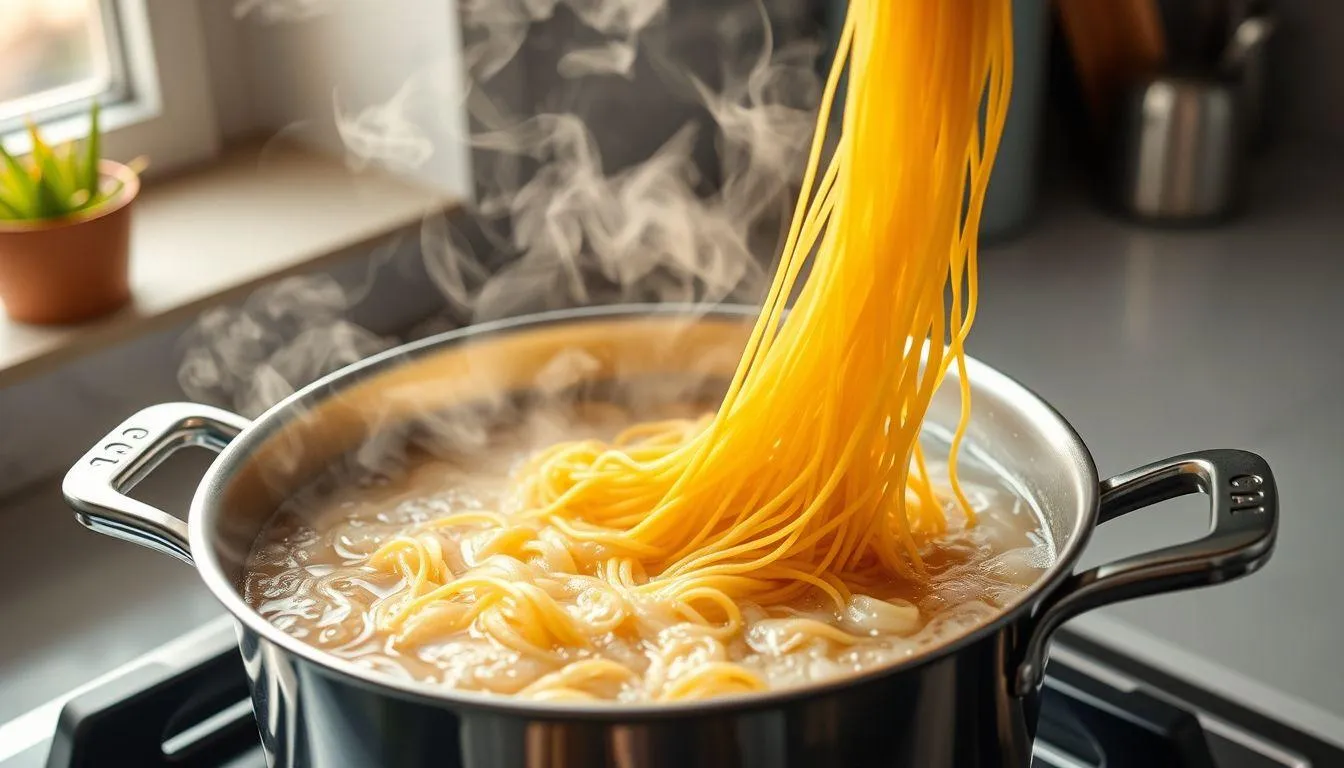 Teknik Dasar Cara Memasak Mie Burung Dara (c) Ilustrasi AI