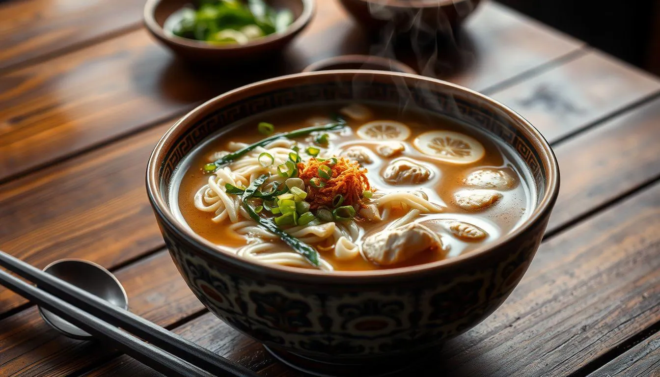 Variasi Mie Burung Dara Kuah yang Menghangatkan (c) Ilustrasi AI