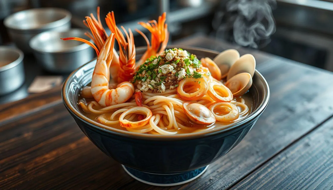 Tips Membuat Mie Burung Dara Seafood Spesial (c) Ilustrasi AI