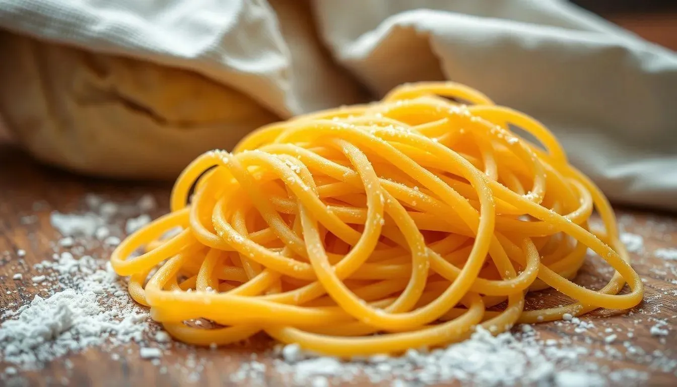 Mengenal Mie Kuning dan Karakteristiknya (c) Ilustrasi AI