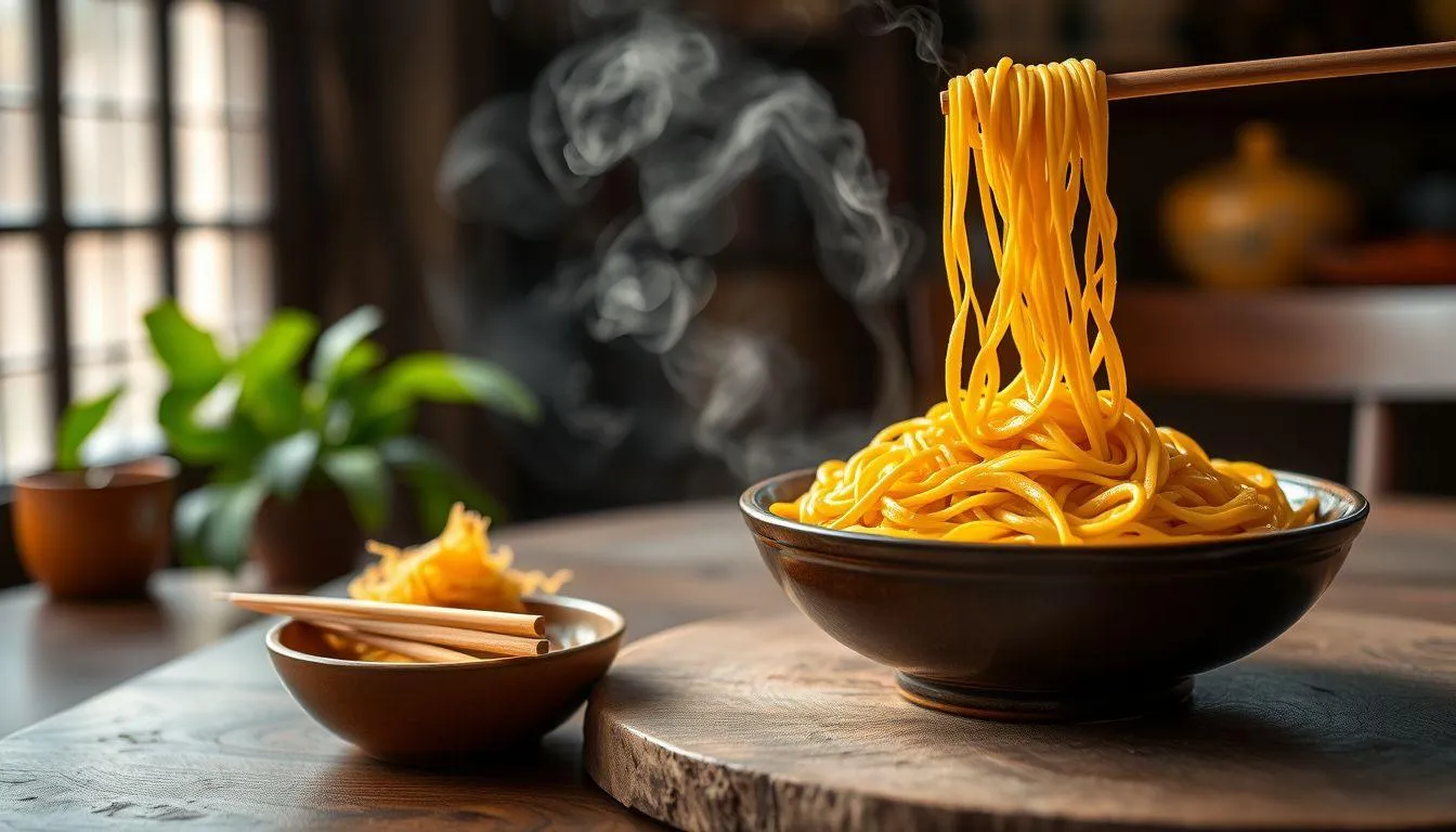 Pengertian dan Karakteristik Mie Telor (c) Ilustrasi AI