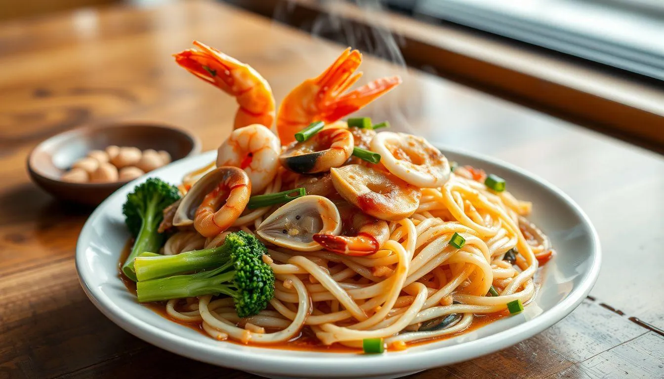 Variasi Resep Mie Tiaw Goreng (c) Ilustrasi AI