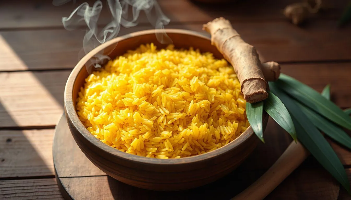 Tips dan Trik Memasak Nasi Kuning yang Sempurna (c) Ilustrasi AI