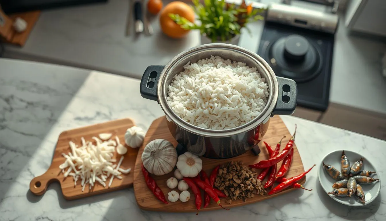 Cara Memasak Nasi Liwet dengan Magic Com (c) Ilustrasi AI