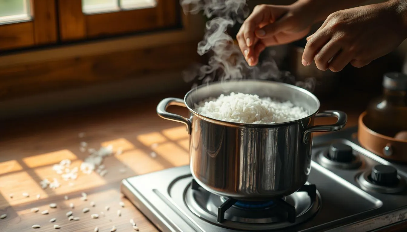 Pengertian dan Keunggulan Memasak Nasi dengan Panci (c) Ilustrasi AI