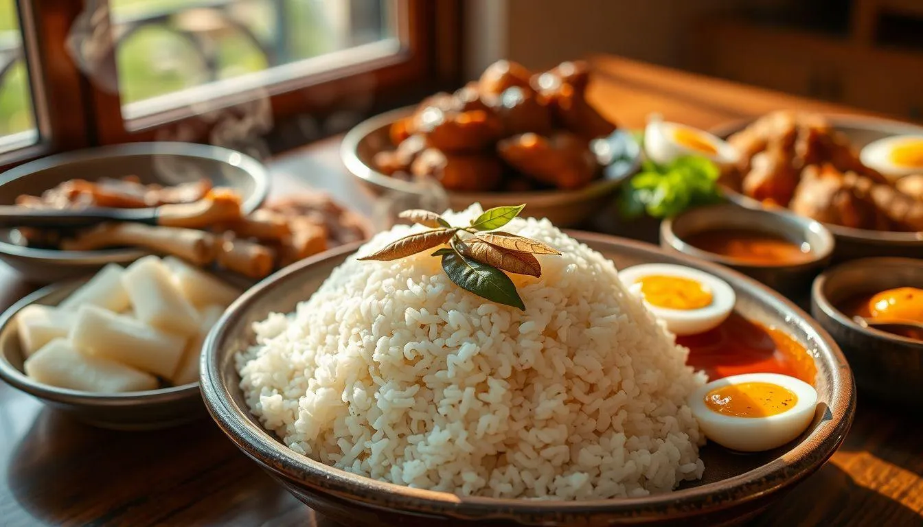 Pengertian dan Karakteristik Nasi Uduk (c) Ilustrasi AI