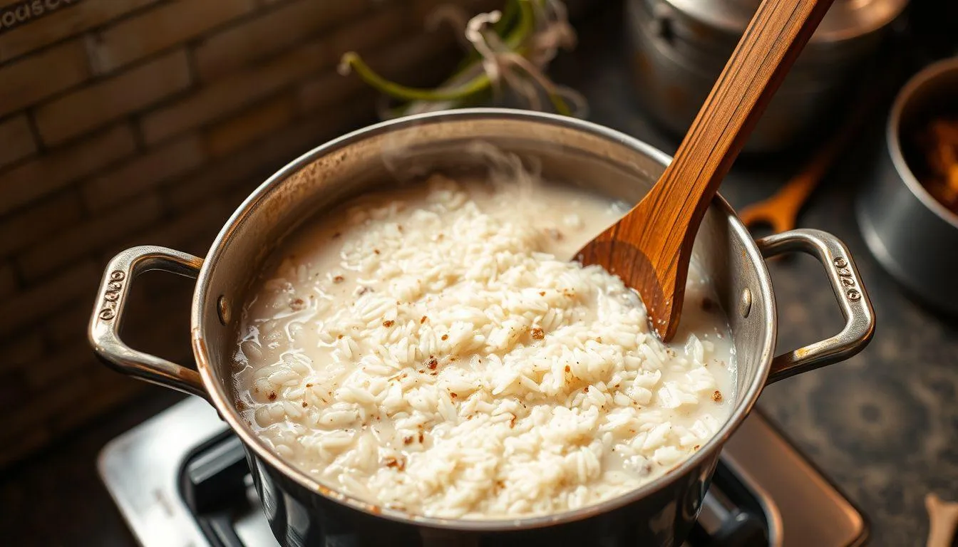 Cara Memasak Nasi Uduk Tanpa Magic Com (Metode Tradisional) (c) Ilustrasi AI