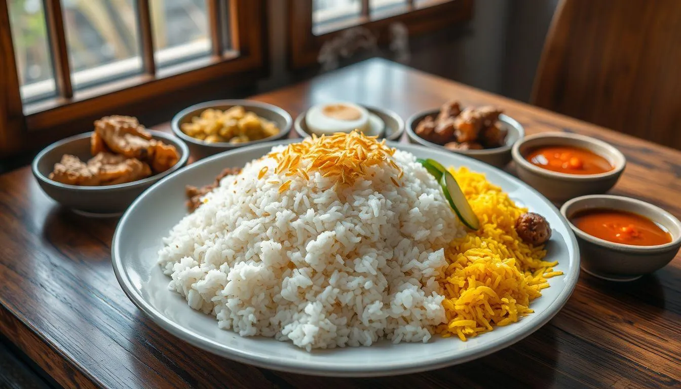 Variasi Resep Nasi Uduk (c) Ilustrasi AI