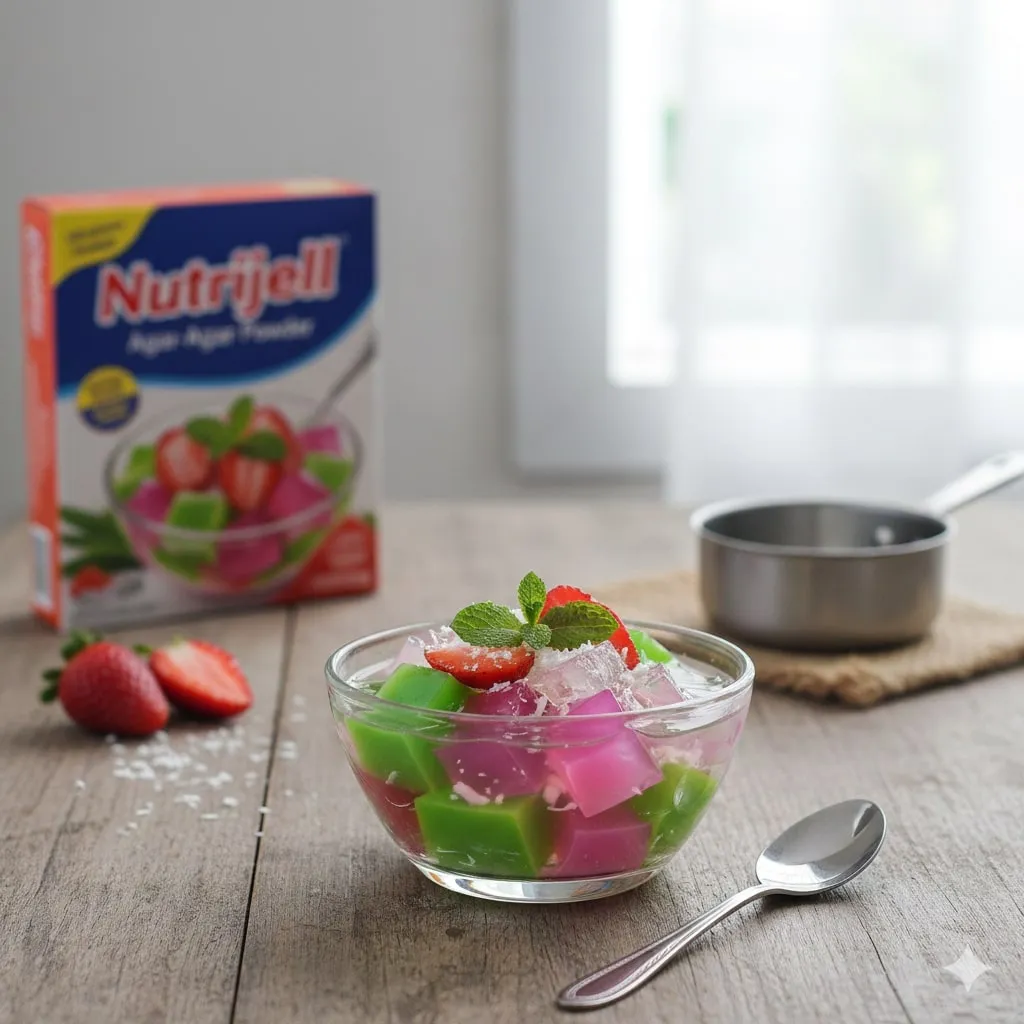 Tips Mencegah Nutrijell Menggumpal (c) Ilustrasi AI