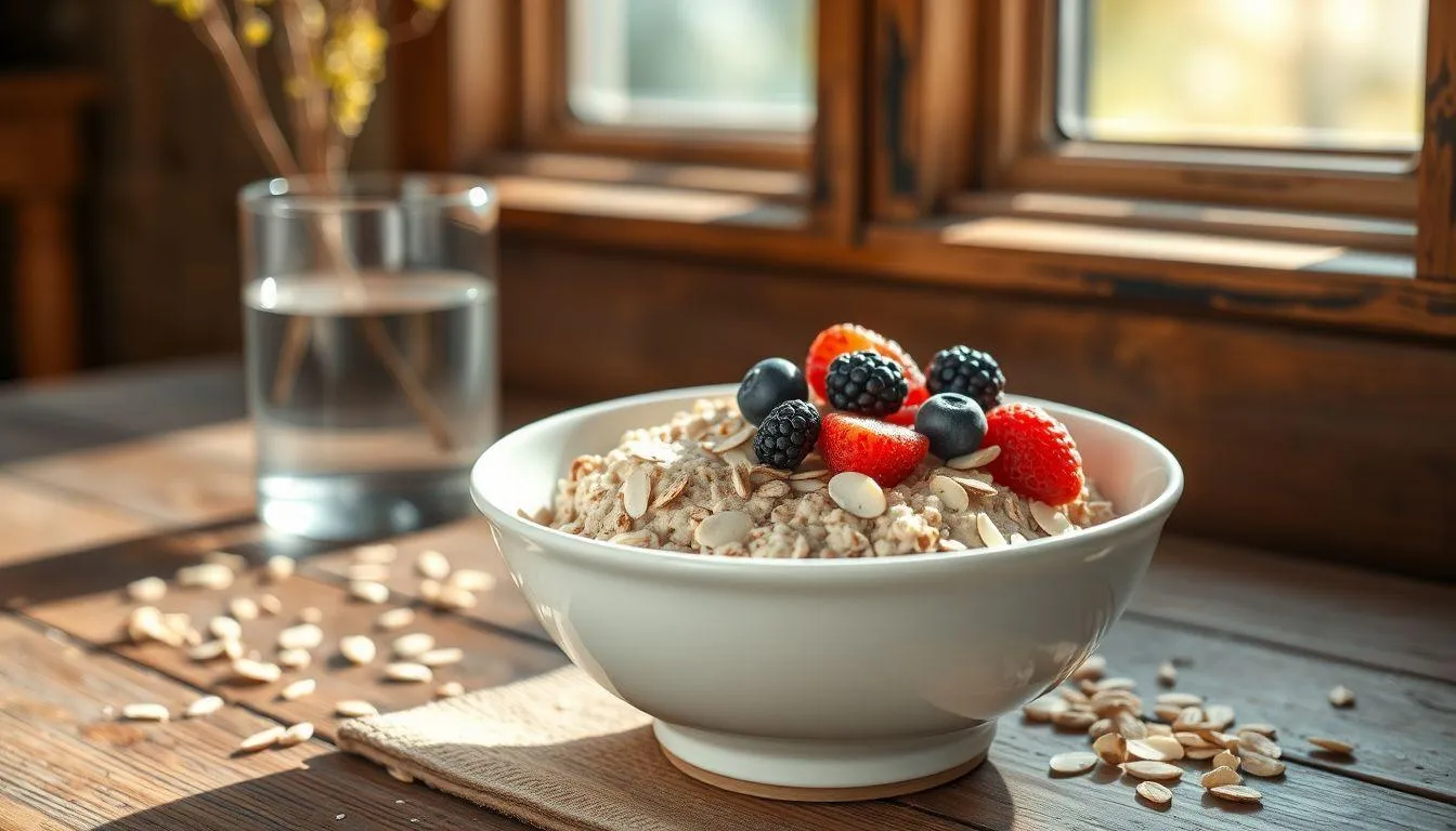 Manfaat Mengonsumsi Oatmeal Quaker Merah untuk Kesehatan (c) Ilustrasi AI