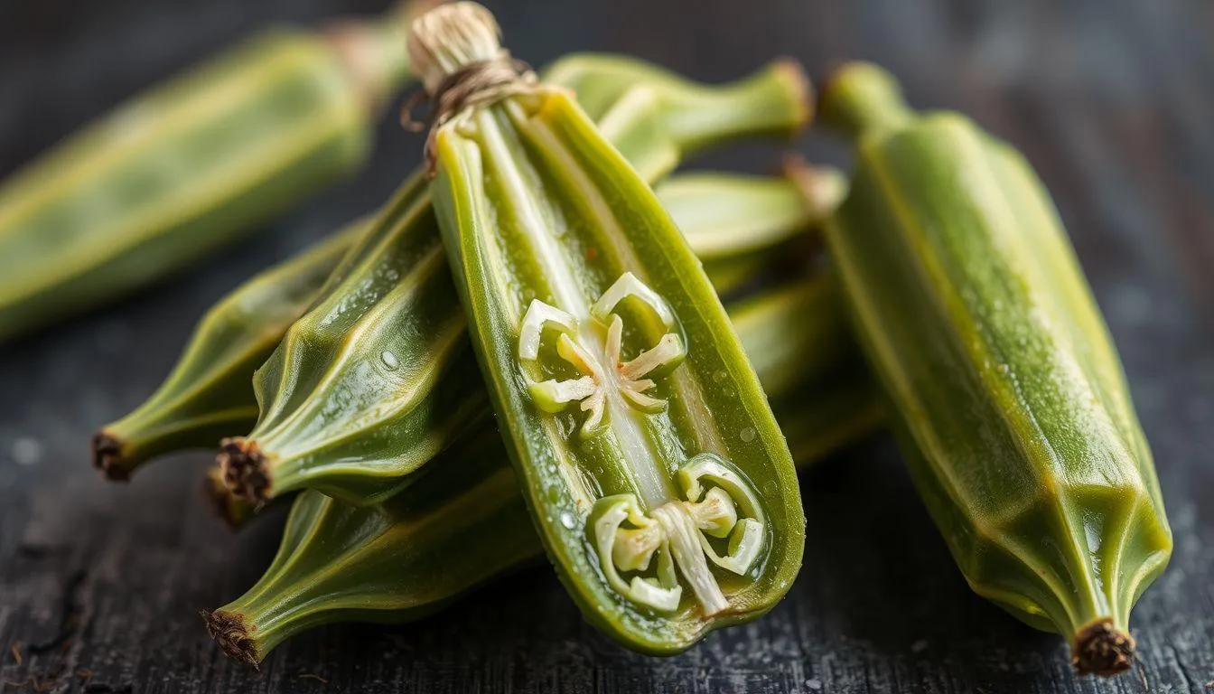 Teknik Persiapan Okra Sebelum Dimasak (c) Ilustrasi AI