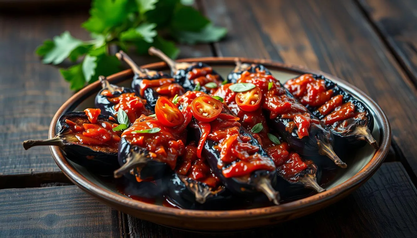 Manfaat Kesehatan dari Terong dan Bumbu Balado (c) Ilustrasi AI