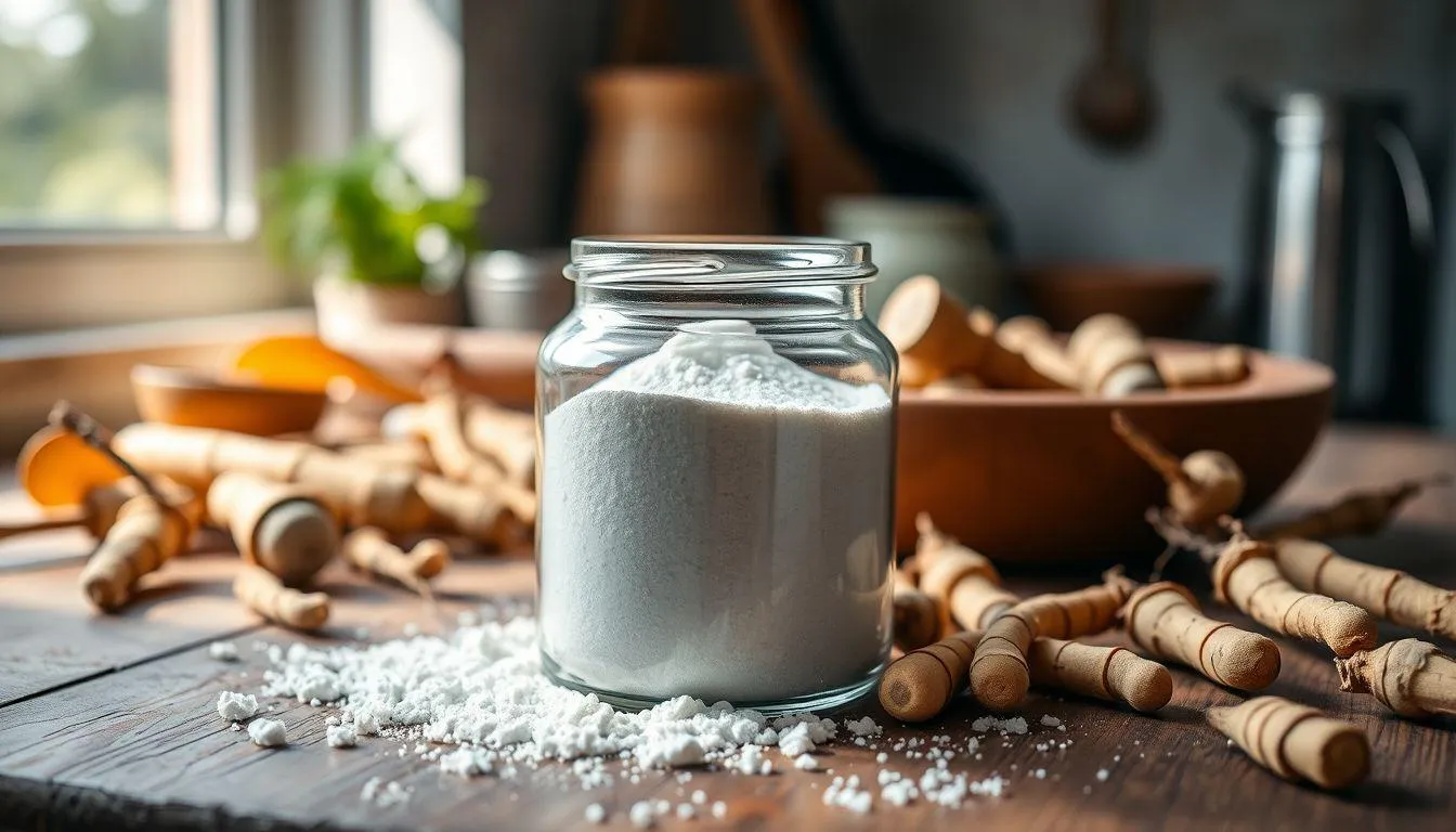 Tips dan Trik Mengolah Pati Garut (c) Ilustrasi AI