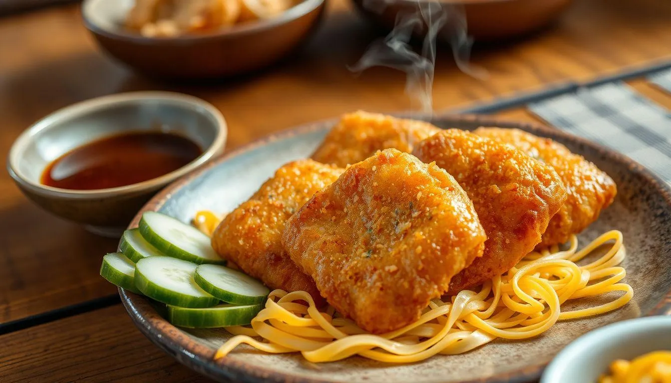 Penyajian dan Penyimpanan Pempek yang Sudah Dimasak (c) Ilustrasi AI