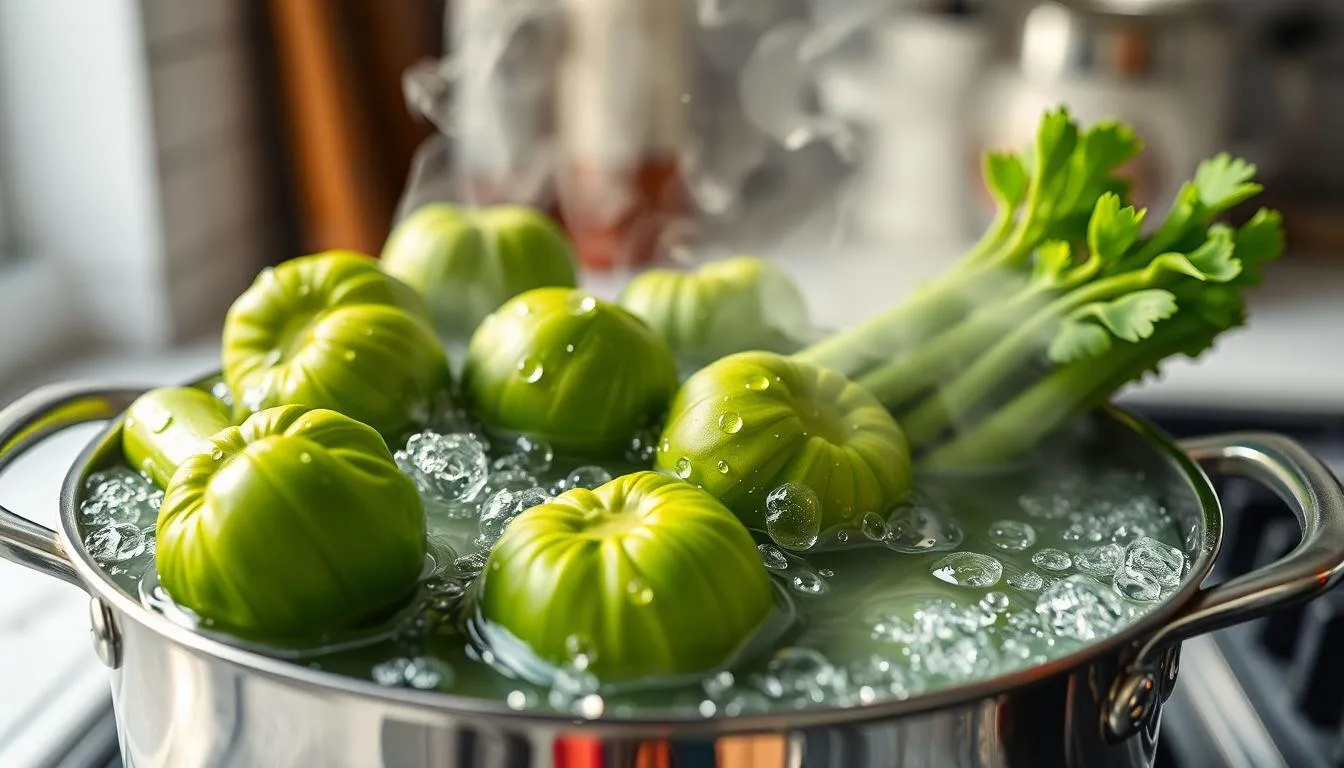 Teknik Perebusan untuk Mengurangi Kepahitan (c) Ilustrasi AI