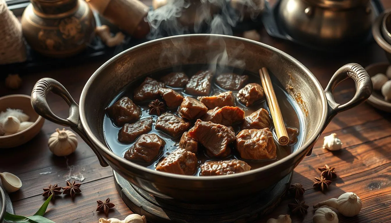 Tips dan Trik Memasak Rendang yang Sempurna (c) Ilustrasi AI