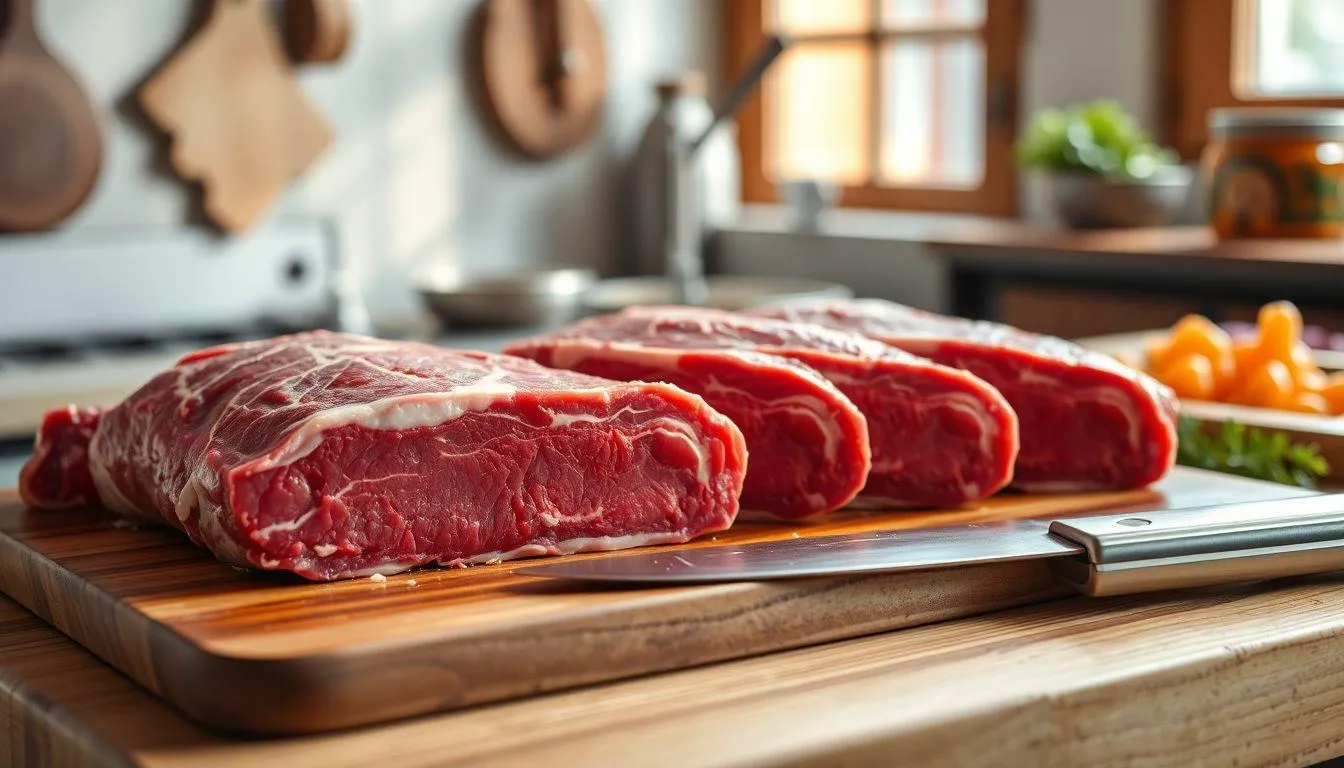 1. Memilih Daging Sapi yang Tepat (c) Ilustrasi AI