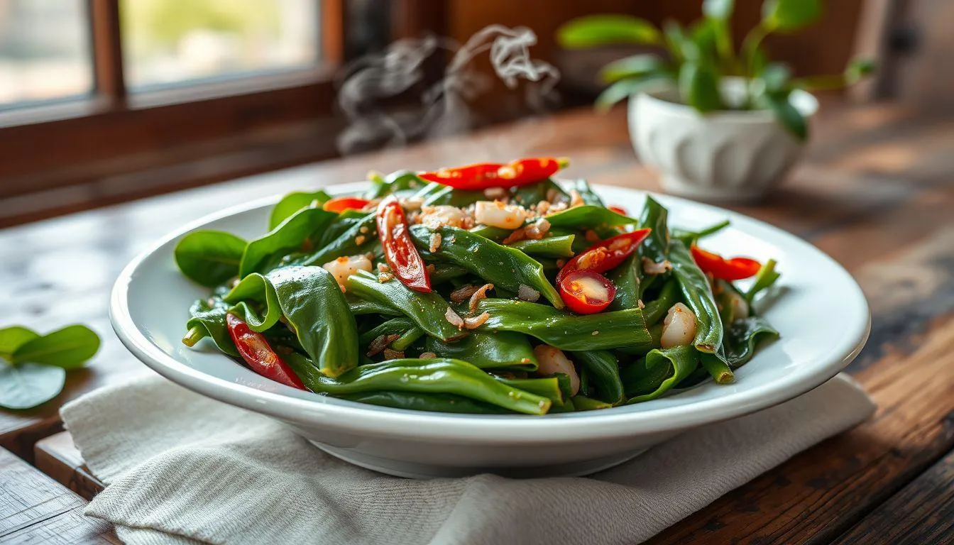 Variasi Resep Tumis Kangkung (c) Ilustrasi AI