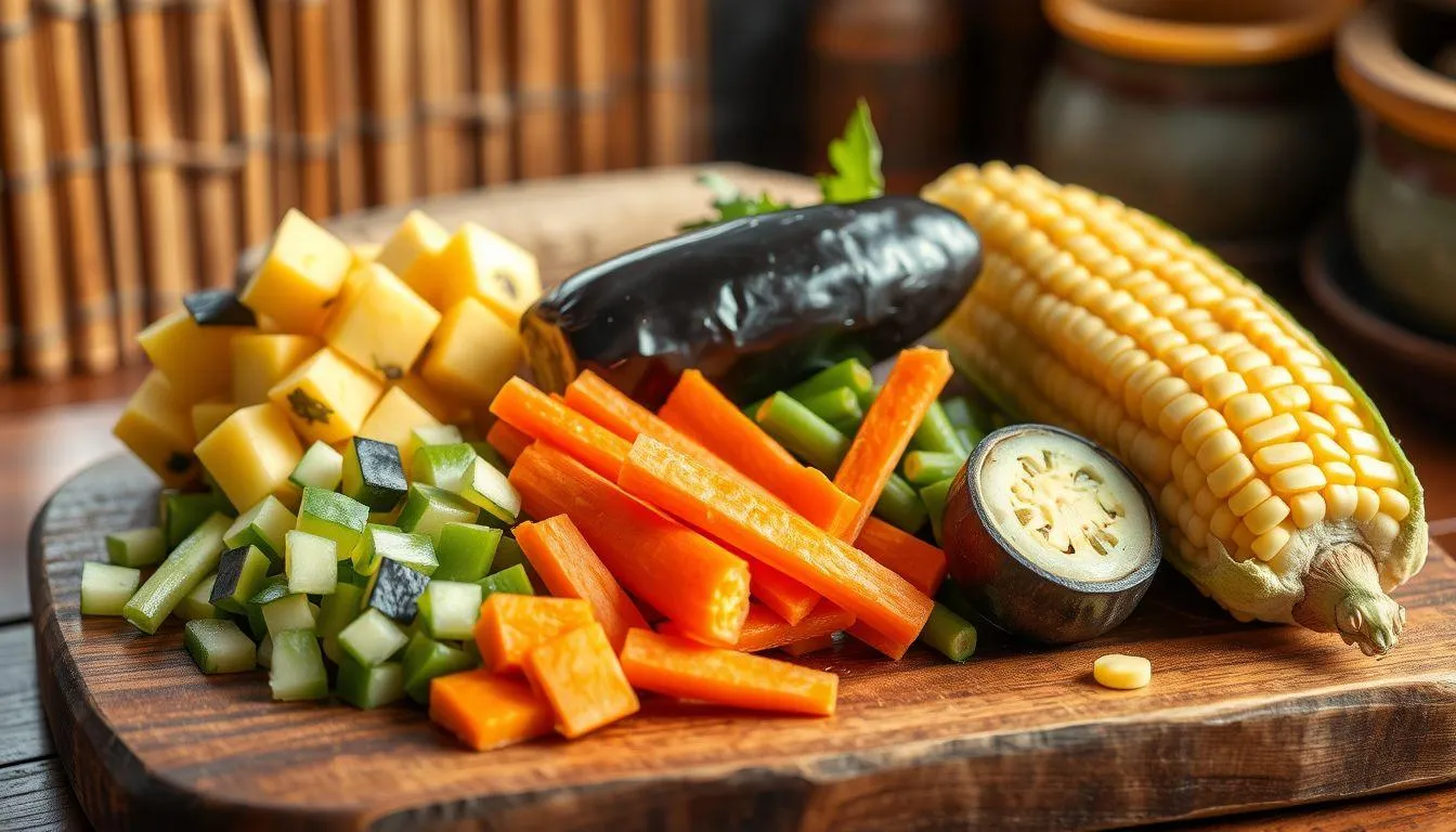 Bahan-Bahan yang Dibutuhkan untuk Memasak Sayur Lodeh (c) Ilustrasi AI