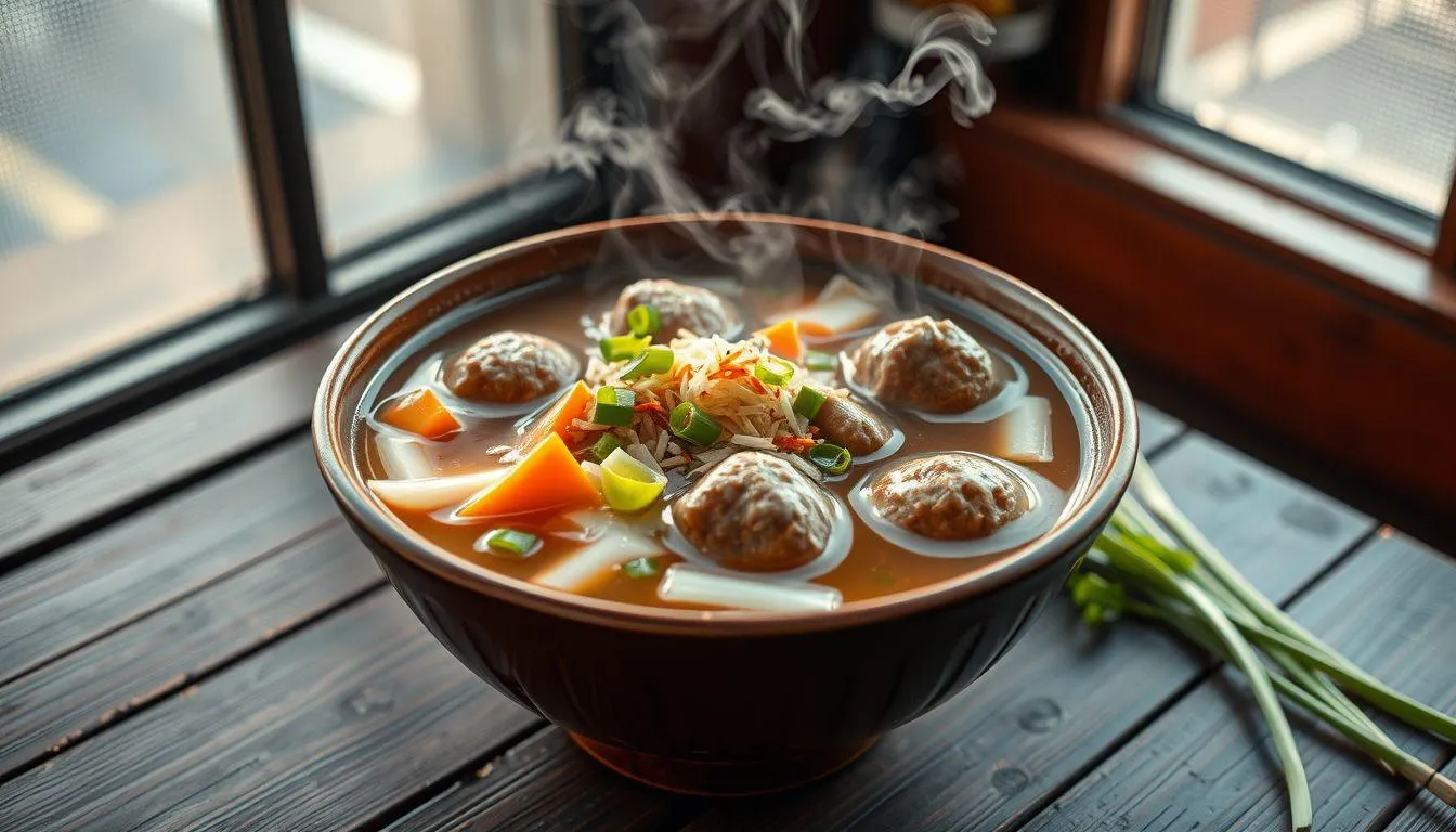 Pengertian dan Karakteristik Sop Bakso (c) Ilustrasi AI