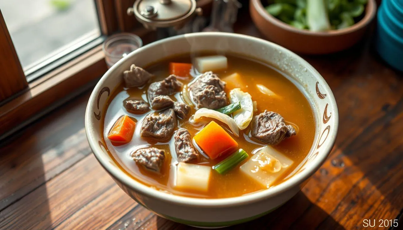 Manfaat Kesehatan Sop Daging (c) Ilustrasi AI