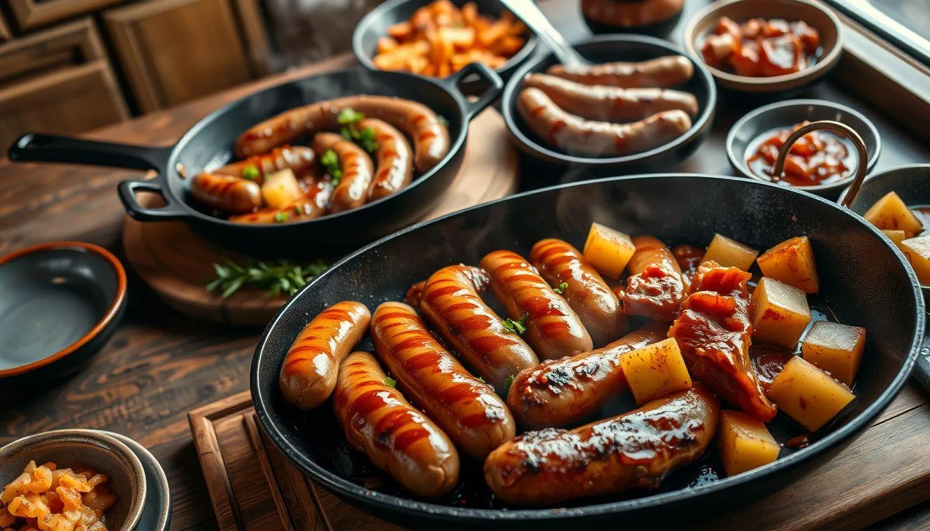 Variasi Olahan Sosis untuk Menu Harian (c) Ilustrasi AI