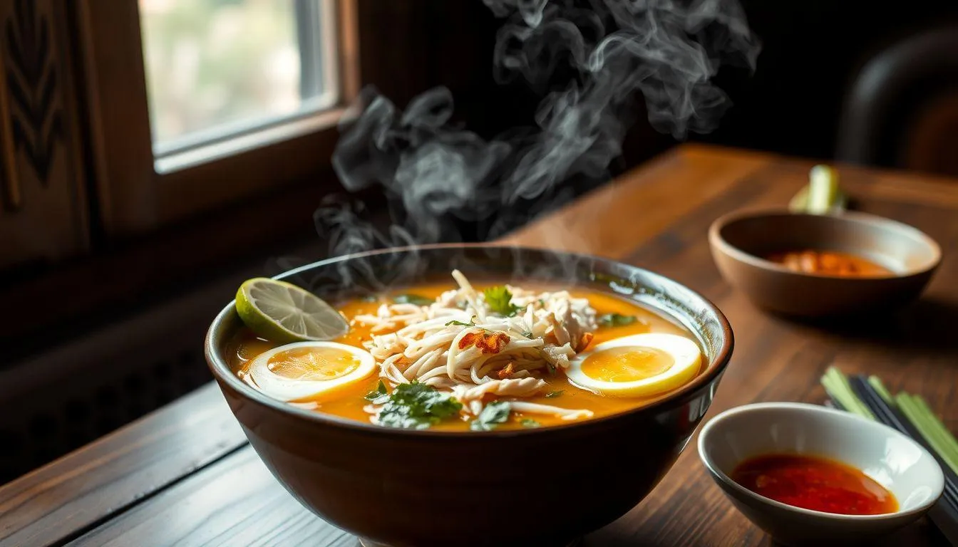 Manfaat Kesehatan dan Nilai Gizi Soto Ayam (c) Ilustrasi AI