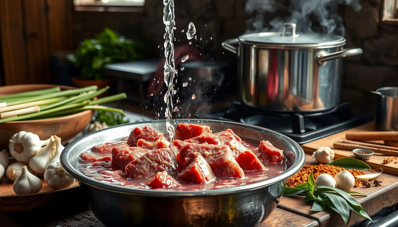 Langkah-Langkah Cara Memasak Soto Daging (c) Ilustrasi AI