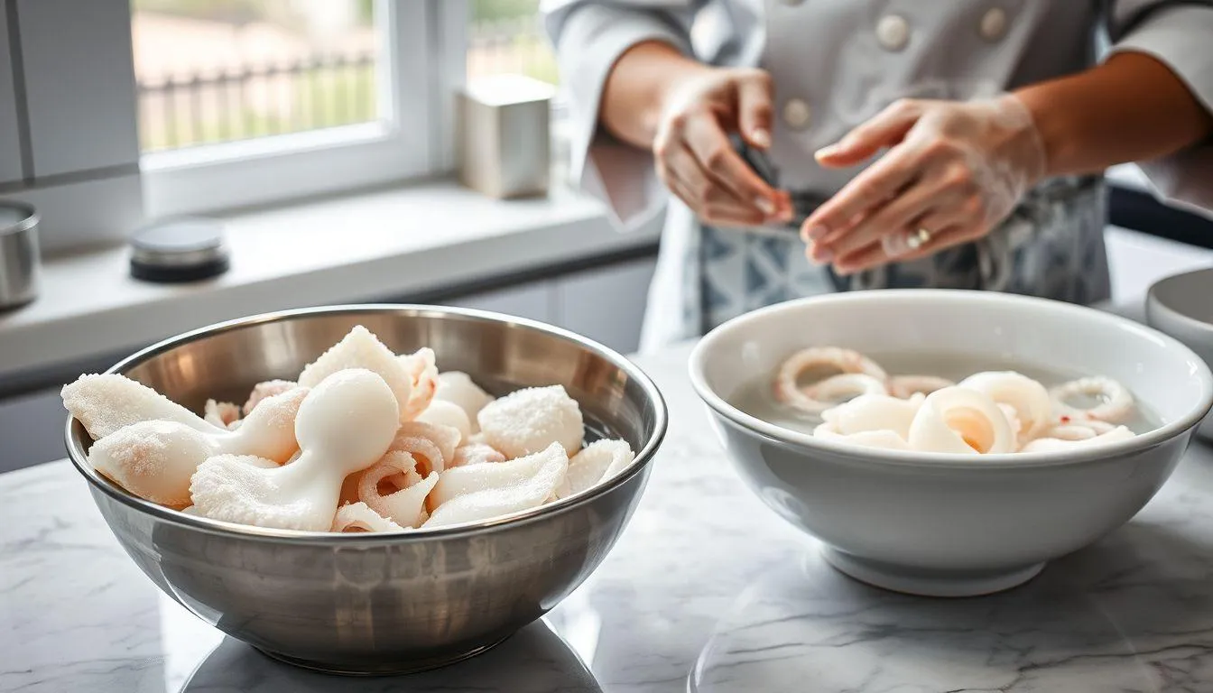 Teknik Membuat Sotong Lebih Empuk (c) Ilustrasi AI