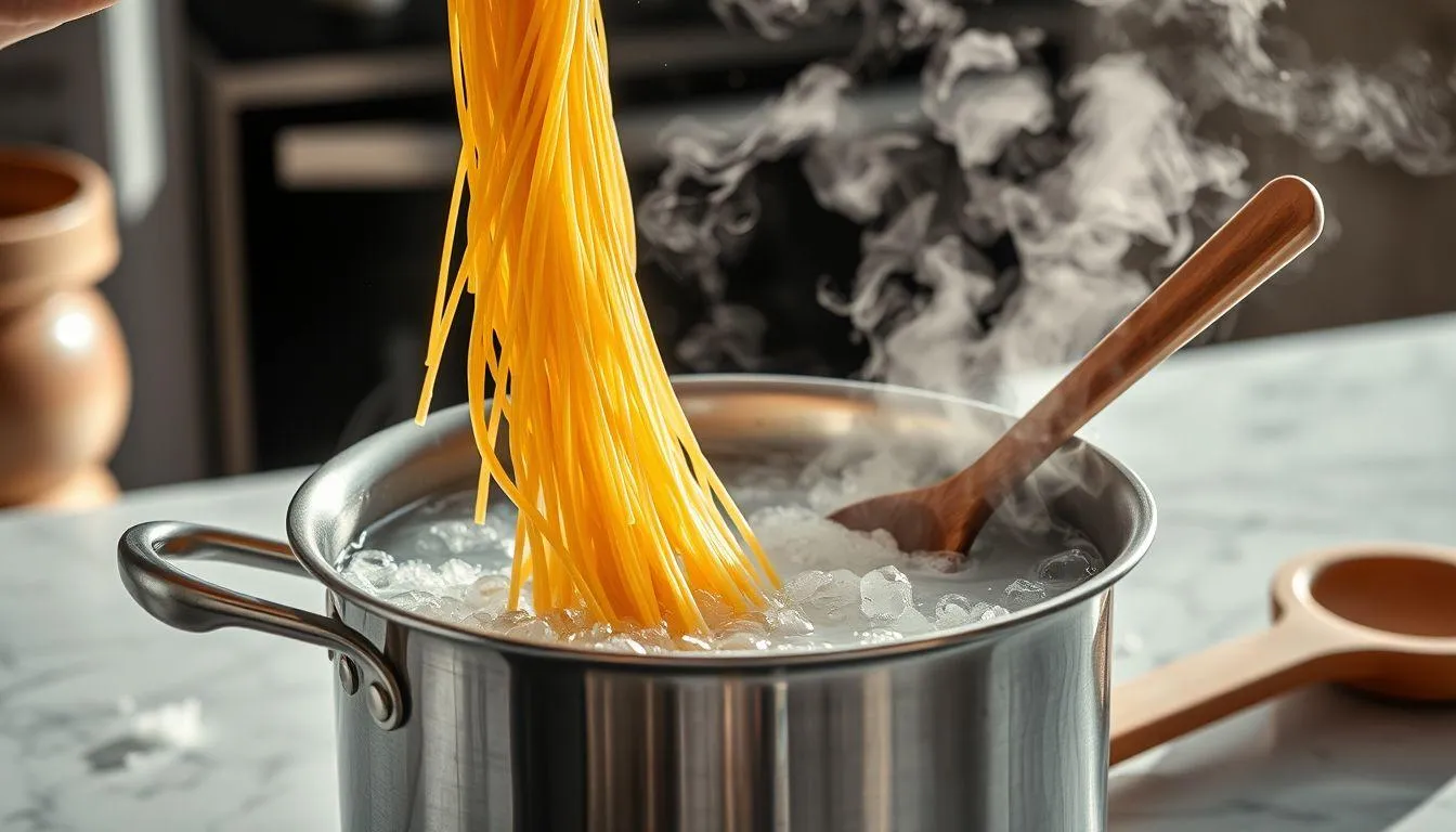 Teknik Dasar Merebus Spaghetti yang Benar (c) Ilustrasi AI