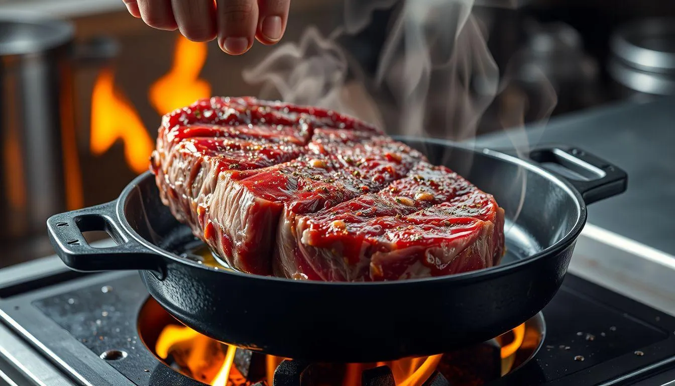 Proses Memasak Steak yang Benar (c) Ilustrasi AI