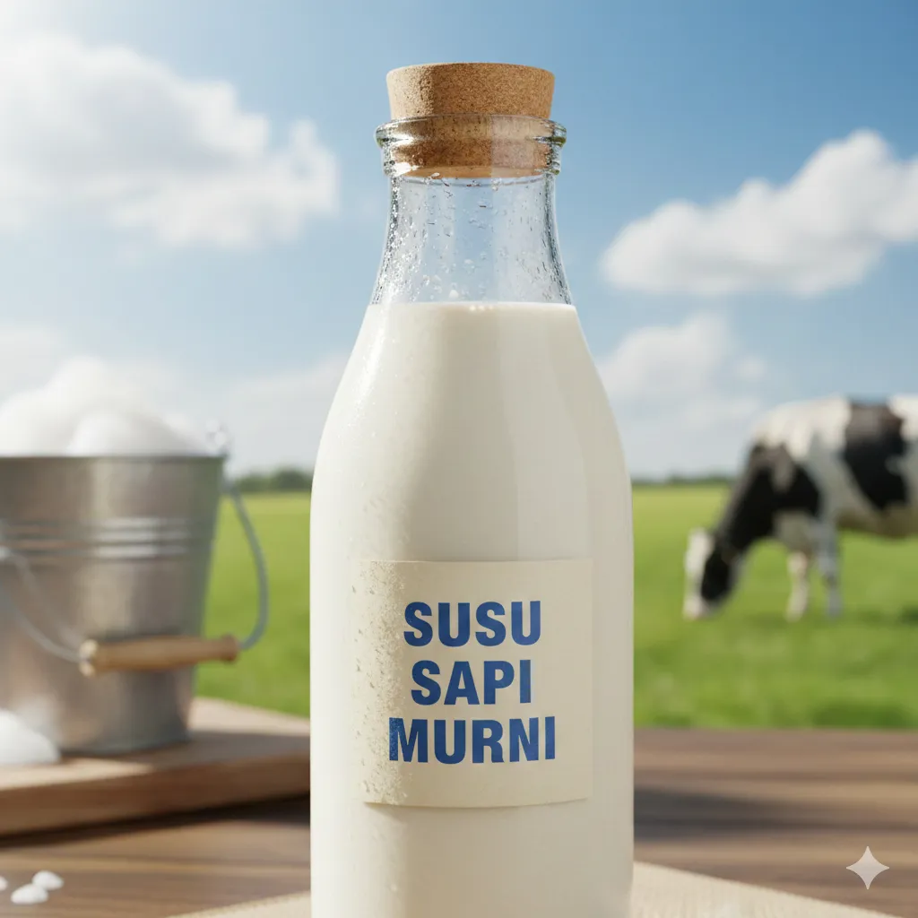 Metode Pemanasan dengan Panci Ganda (c) Ilustrasi AI