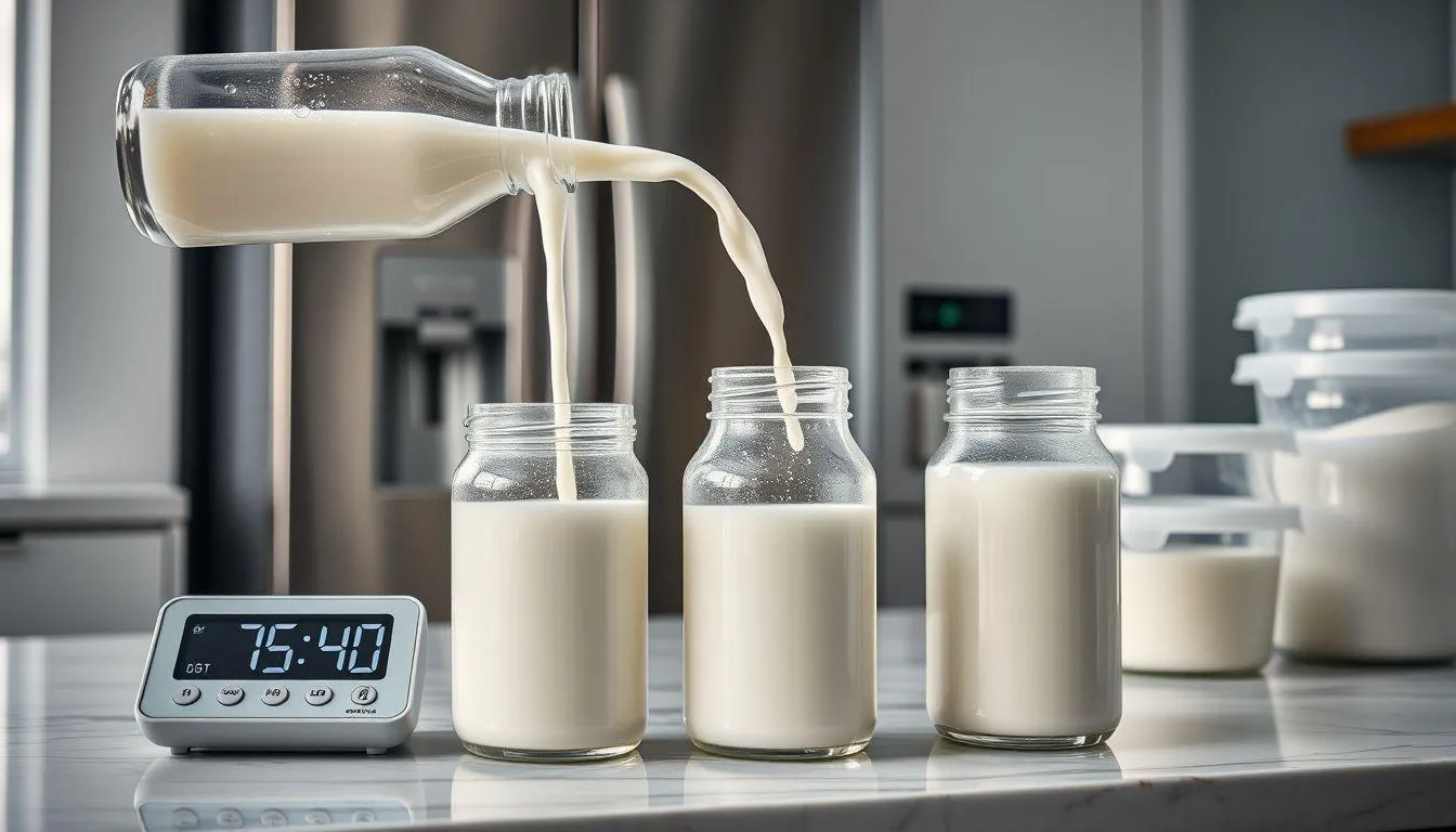 Penyimpanan Susu yang Tepat (c) Ilustrasi AI