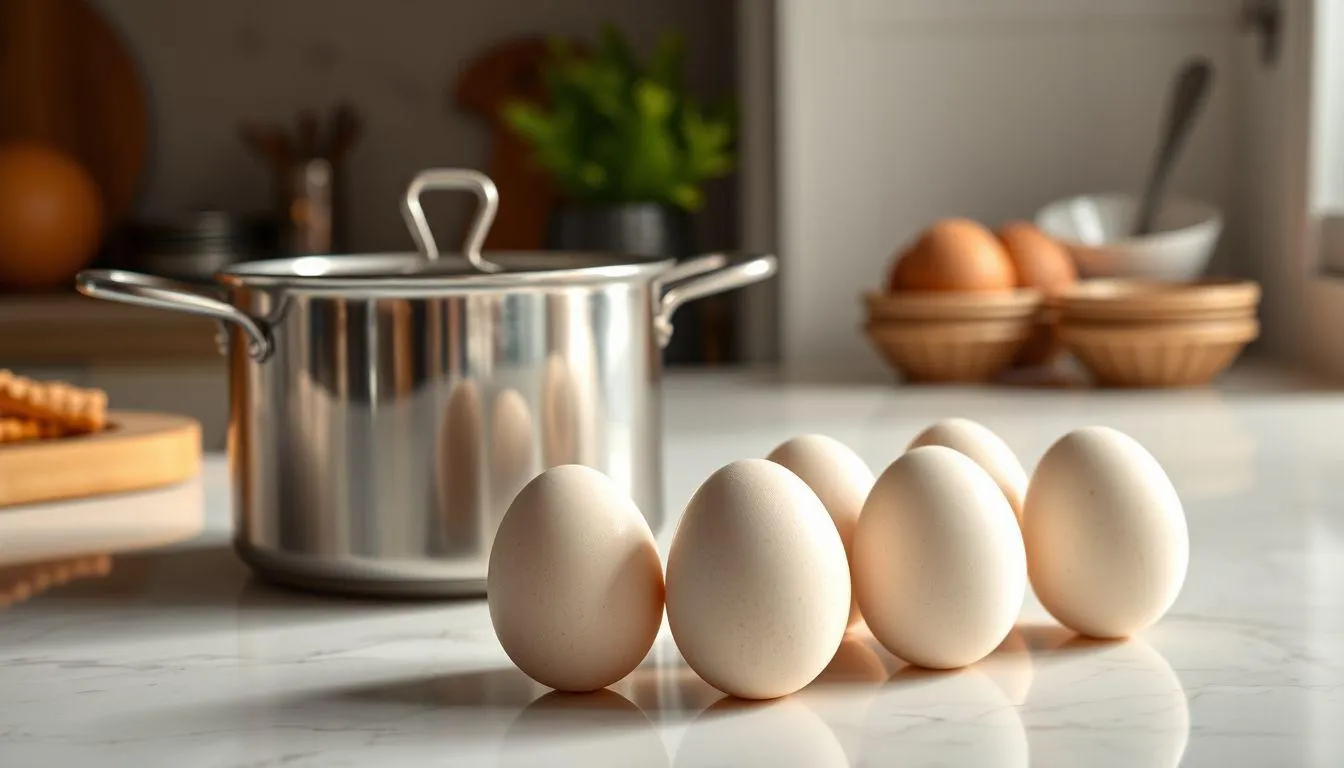 Persiapan Sebelum Memasak Telur Rebus (c) Ilustrasi AI