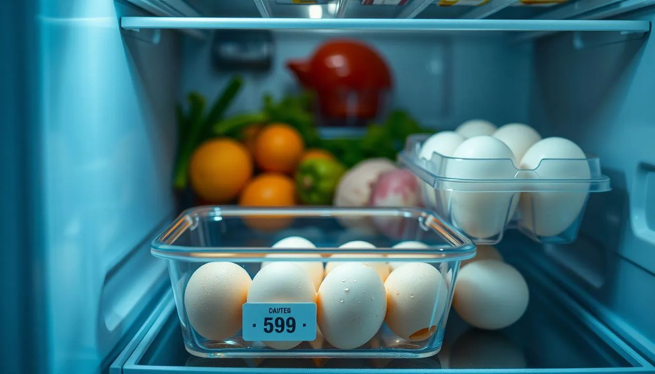 Penyimpanan dan Keamanan Telur Rebus (c) Ilustrasi AI