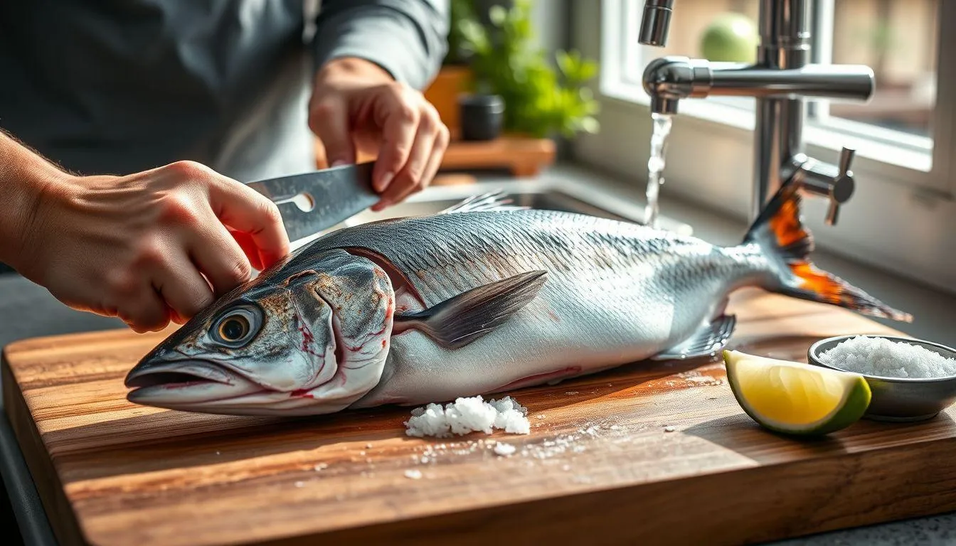 Persiapan Dasar Sebelum Memasak Tongkol (c) Ilustrasi AI