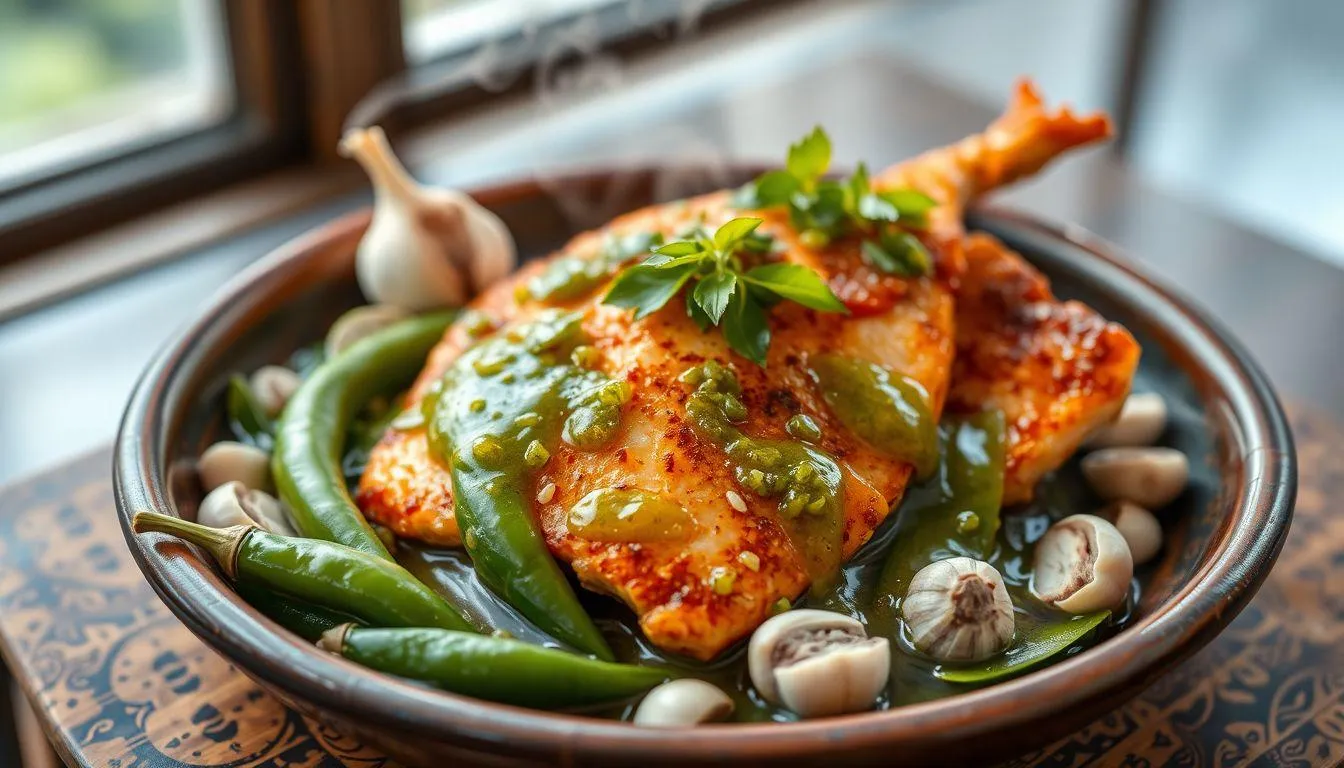 Variasi Tongkol Cabai Hijau yang Segar (c) Ilustrasi AI