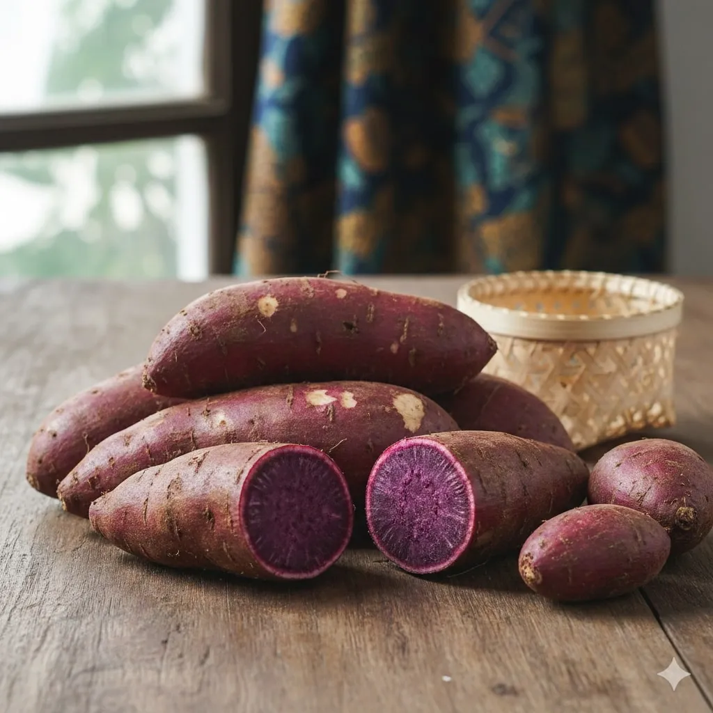 Metode Dasar Cara Memasak Ubi Ungu (c) Ilustrasi AI