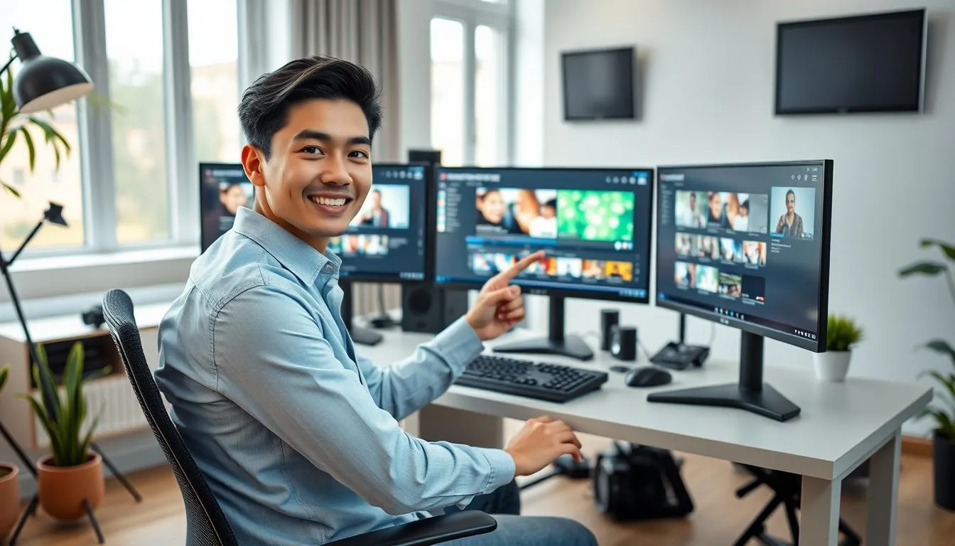 Langkah-langkah Memasukan Thumbnail YouTube (c) Ilustrasi AI