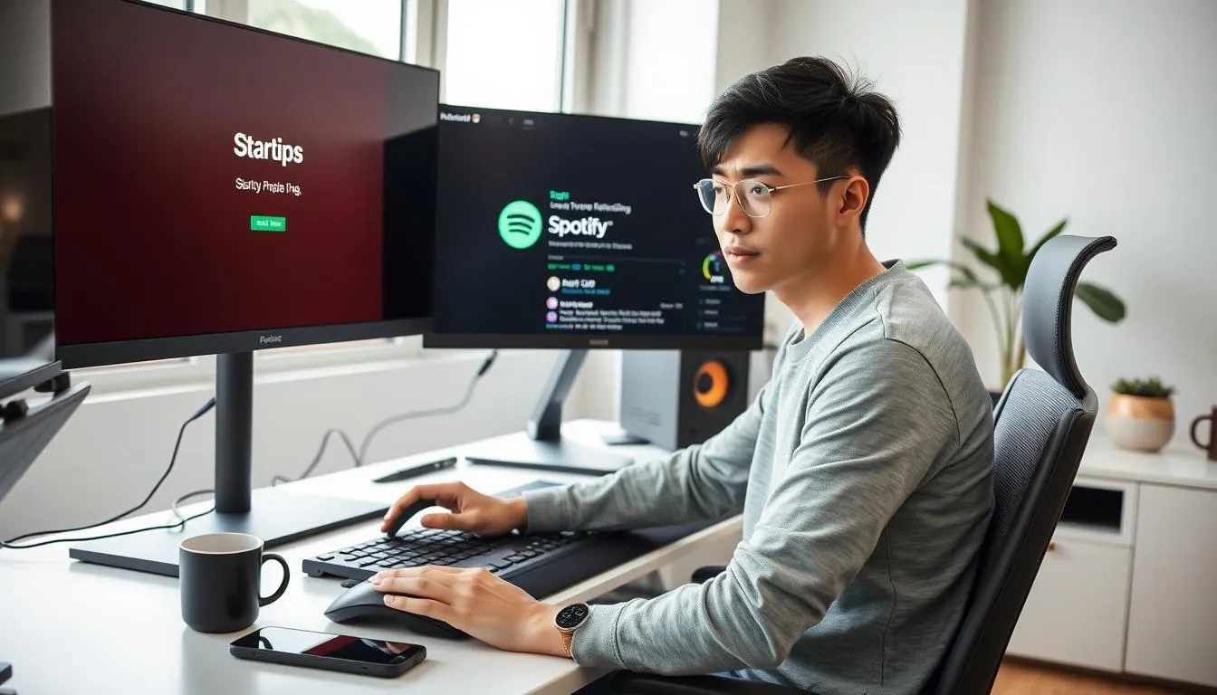 Pengertian Auto Start Spotify (c) Ilustrasi AI